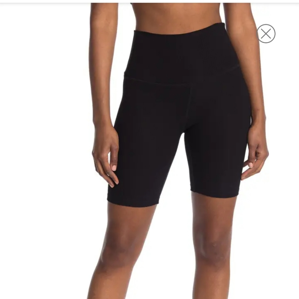 NWT LNA 2x1 High Waisted Biker Shorts Size XS
